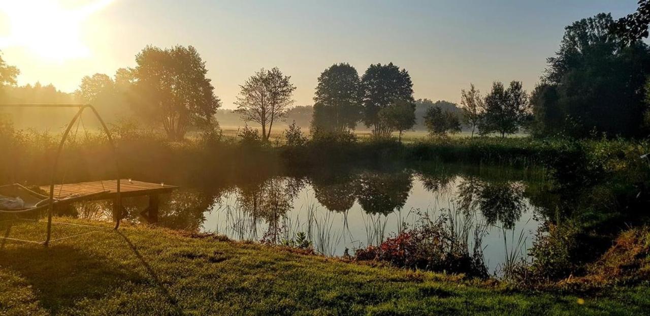 Domek nad stawem RODOS Rakow  Zewnętrze zdjęcie
